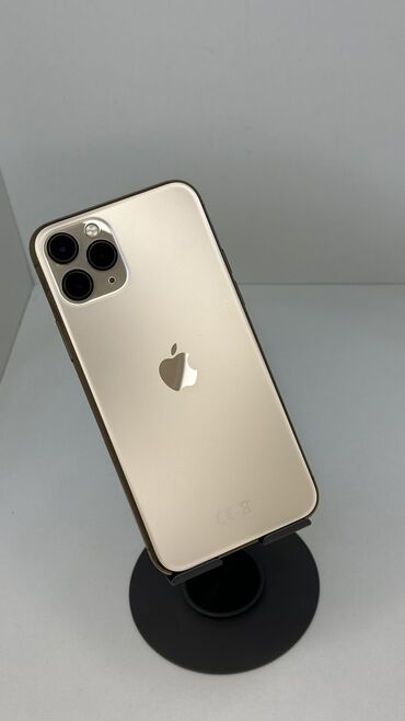 Apple iPhone: IPhone 11 Pro, Б/у, 512 ГБ, Matte Gold, 81 %