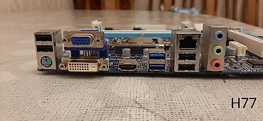 pc hisseleri: Bundle satılır - 100 AZN Ana plata : Gigabyte GA-H77M-D3H CPU  — 2
