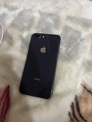 iphone es5: IPhone 8 Plus, 64 GB, Jet Black, Barmaq izi, Face ID — 4