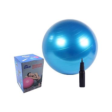 plates topu: №: 7013 Məhsulun adı: Fitnes topu Sweat, Diametr 75 sm, çeşiddə Brend — 1