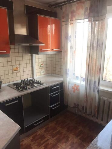 квартира долгосрочное кызыл аскер: 2 комнаты, 42 м², 104 серия, 5 этаж, Евроремонт