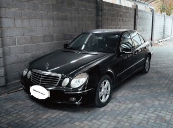 машины на кредит: Mercedes-Benz E-Class: 2008 г., 3 л, Автомат, Дизель, Седан