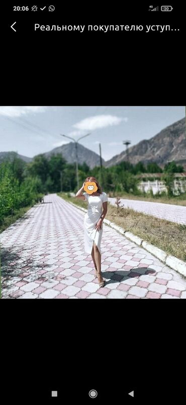men s defence купить в бишкеке в Кыргызстан | MERCEDES-BENZ: Платье XS (34), S (36), цвет - Белый