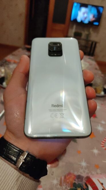Xiaomi Redmi Note 9 Pro, 128 GB, rəng - Ağ, 
 Barmaq izi