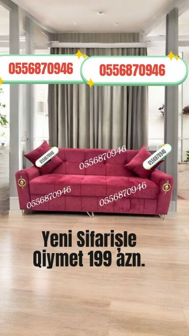 Sifarişlə divanlar: Divan, Qonaq otağı üçün, Parça, Bazalı, Açılan, Kitab — 1