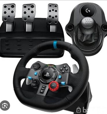 Рули: Игровой руль Logitech g29
с коробкой передач 
в хорошем состоянии