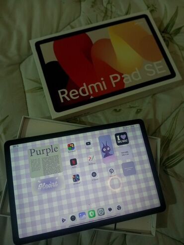 защитные пленки для планшетов baseus: Планшет, Xiaomi, эс тутум 256 ГБ, 10" - 11", Wi-Fi, Колдонулган, Классикалык түсү - Кызгылт көк