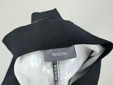 jeansy patchworkowe: Yessica, Spodnie materiałowe damskie, rozmiar XL — 4