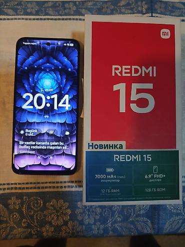 Redmi 128 GB, rəng - Gümüşü, Sensor