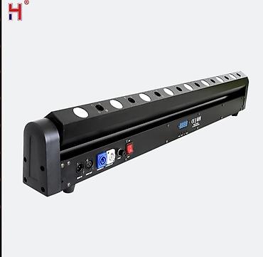саундбары: 8 Глаз LED LASER BAR +8x3W Теплый белый + 638nm 500mW x 8 Red Laser – — 2