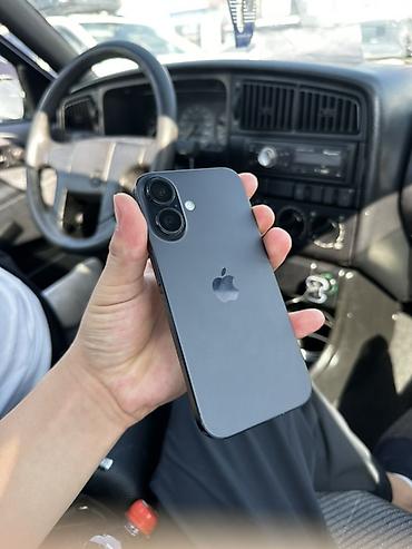 apple 4: IPhone 16, Б/у, 128 ГБ, Черный, Коробка, 89 % — 6