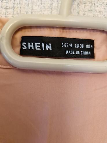 рубашка: Платье рубашка, размер М, от Shein, состав на фото, длина 111см — 2
