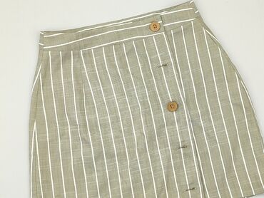 spódnice w słoneczniki: Skirt, SinSay, XS (EU 34), condition - Perfect