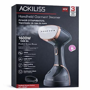 Утюги: №: 7342 Məhsulun adı: Əl Buxarlayıcı Ackiliss ACL-95307 1600W Brend — 1