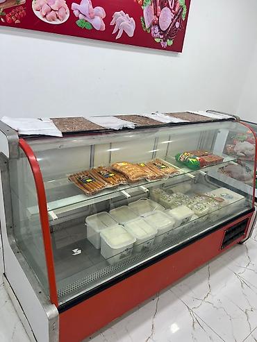 Soyuducu avadanlığı: Soyuducu vitrin – ət və süd məhsulları üçün - Tip: mağaza üçün şüşəli — 1