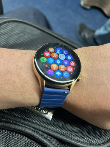 Smart saatlar: İşlənmiş, Smart saat, Sensor ekran, rəng - Göy