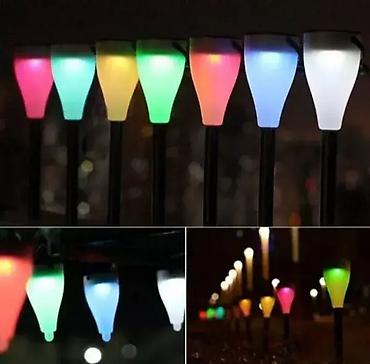 ignis sporet: RGB solarne ubodne baštenske lampe - set od 6 kom 🌞💡 Savršen set za — 1