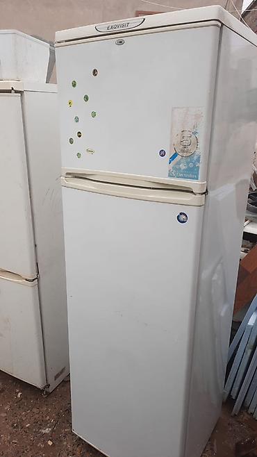 işlenmiş soyducu: İşlənmiş 2 qapılı Electrolux Soyuducu Satılır, rəng - Ağ, Dolab içi — 1