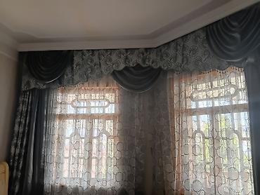 Pərdə və tüllər: Pərdə və tül dəstləri - Klassik dizaynlı pərdə komplektləri: salon — 2