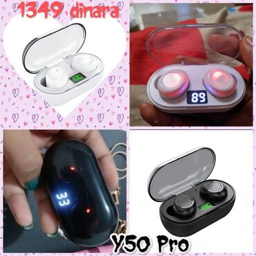 Slušalice: Y50 Pro bežične slušalice Samo 1349 dinara + dostava digitalni