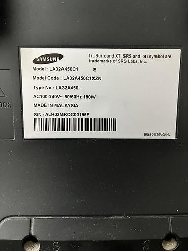 eclipse avn770hd: Телевизор Samsung LA32A450C1 (серия A450), диагональ 32" Основные — 2