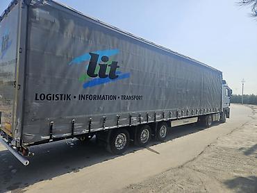 прицеп гигант: Mercedes-Benz Actros с тентованным полуприцепом - Тягач — 3