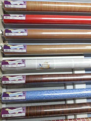 Vinil divar kağızı, oboy: Vinil Divar Kağızları Arxası Özü Yapışqandır. Rulon da 10 metr olur — 14