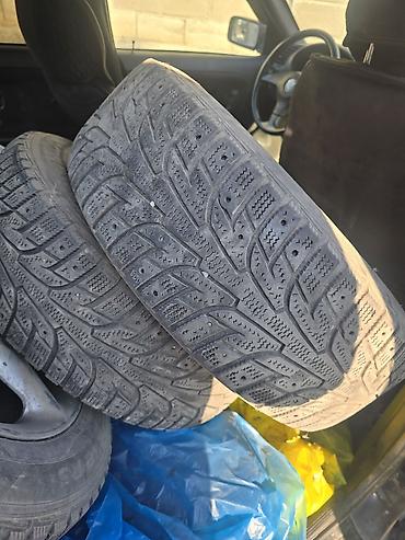 Шины 195 / 65 / R 15, Зима, Б/у, Комплект, Легковые, Германия, Hankook