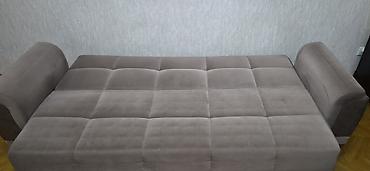 Mebel: İşlənmiş, Divan-kravat, 2 kreslo, Divan, Bazalı, Açılan — 3