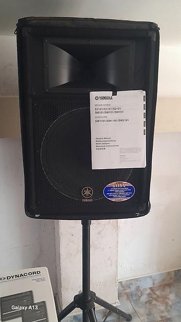 sesucaldan: Dynacord PowerMate 1000/1600 gücləndiricili mikser + Yamaha S115V — 6