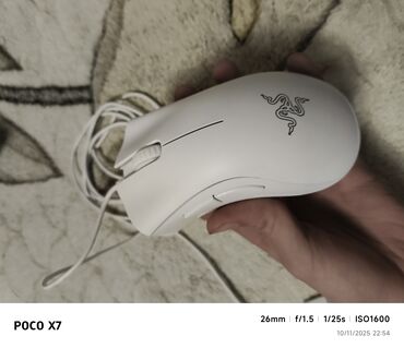 Mauslar: Məhsul: Razer DeathAdder Essential – simli oyun siçanı (White Edition) — 9