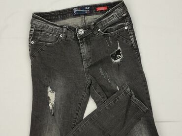 spodnie jeans damskie rurki: Jeansy damskie, Skinny, XS