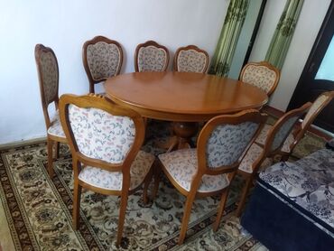 мебель для посуды: Комплект стол и стулья Для зала, Б/у