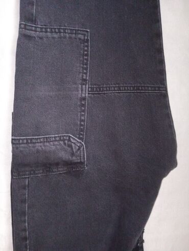 Cinslər: Qara rəngində cins şalvar. Yeni alınıb!! — 8