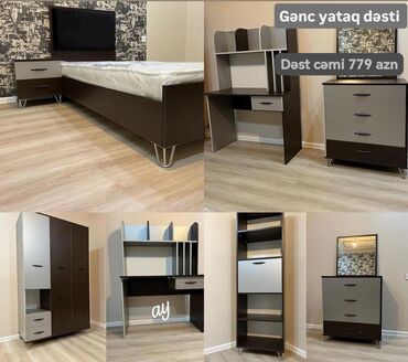 купить круглый стеклянный стол на кухню: *gənc yataq desti* Yeni sifarişlə hazırlanır 😊Rəng seçimi var Dəst