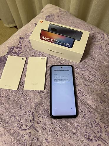 xiaomi not 9s: Xiaomi 64 GB, rəng - Göy, 
 Barmaq izi — 3