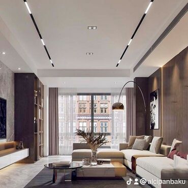 Tavan işləri: Evlerin ve obyektlerin yuksek keyfiyyetle təmiri alçıpan vurulmasi 1 — 7