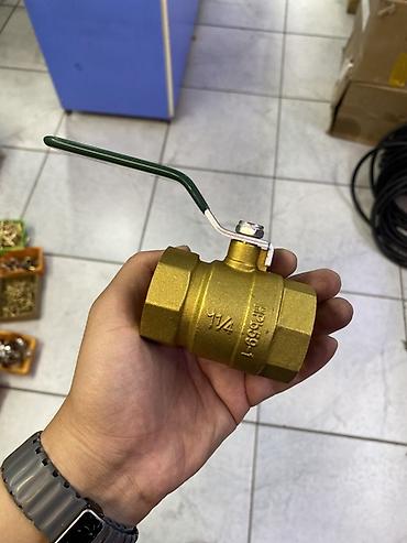 Латунный шаровый кран 1 1/4" (внутренняя резьба с обеих сторон) -