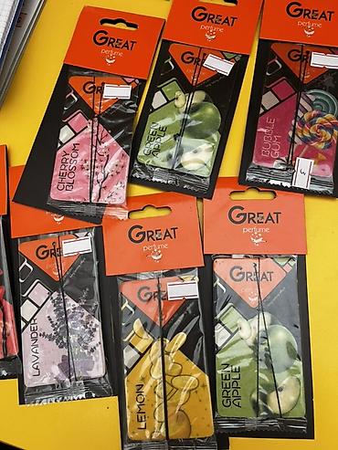 cherry masin: “Great Perfume” avtomobil ətirləri – asılqan tipli kart ətir - — 1