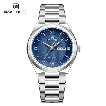 Наручные часы: Новый, Наручные часы, NaviForce, цвет - Серый