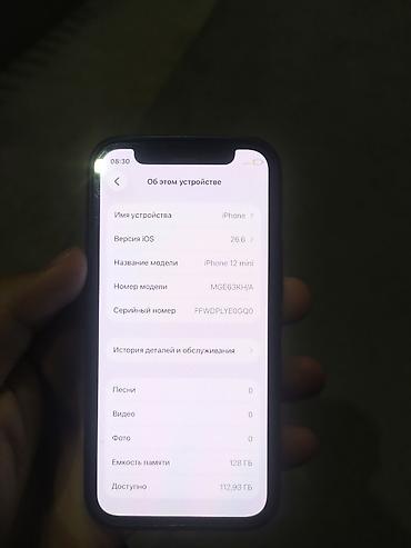 айфон 12mini: IPhone 12 mini, 128 ГБ, синий Характеристики: - Модель: iPhone 12 — 3