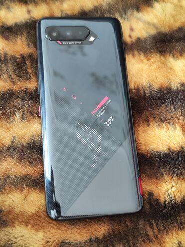 Мобильные телефоны: Asus ROG Phone 5, Б/у, 256 ГБ, цвет - Черный, 2 SIM