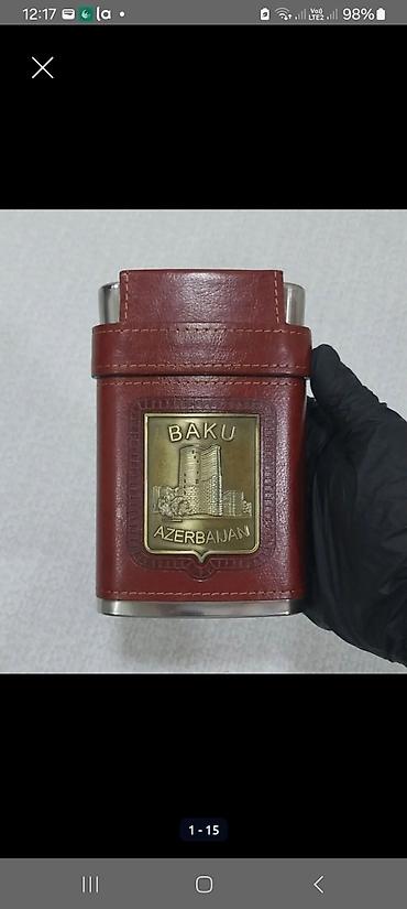 Qab-qacaq və mətbəx ləvazimatları: İçki qabı satılır, təzədir. Dəstinə daxildir: 1 ədəd İçki qabı, 1 ədəd — 2