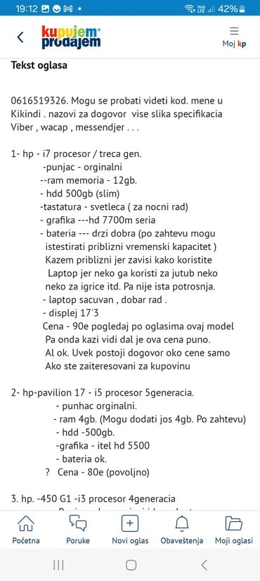 Ostali laptopovi i netbook računari: Ostali laptopovi i netbook računari — 8