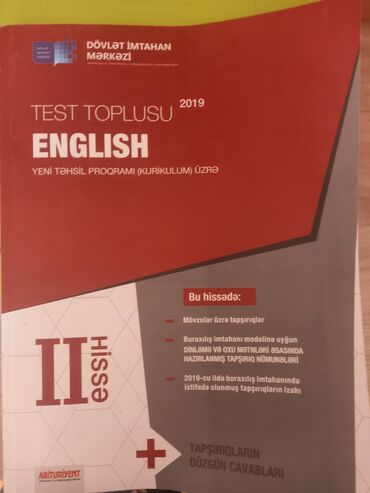 Testlər: 2019-cu il buraxılış imtahanına hazırlıq üçün nəzərdə tutulmuş "Test