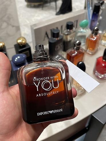 amber elixir: Emporio Armani Stronger With You Absolutely — мужская парфюмерная вода — 6
