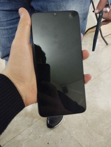 gence telefon magazalari: Xiaomi Redmi 9, 64 GB, rəng - Göy, 
 Barmaq izi