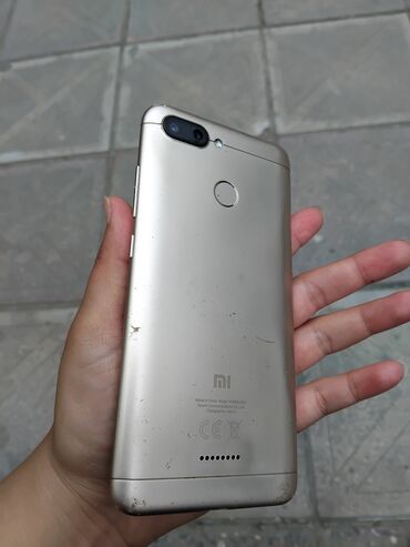 redmi note 95: Redmi 6A, 32 GB, rəng - Qara, Barmaq izi, İki sim kartlı