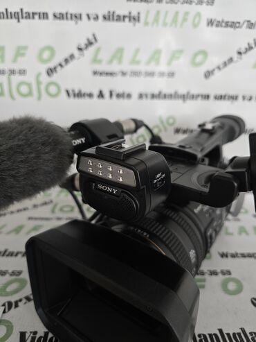 Videokameralar: Sony NXCAM HXR-NX3 peşəkar videokamera. Xaricdən gəlmə kameradı Təzə — 9