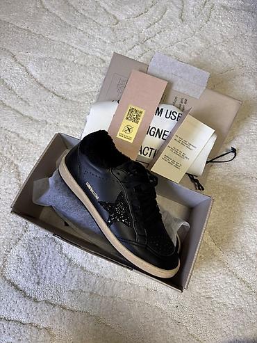 данки sb cr7: Мужские кроссовки, 41, 41.5, 42, Golden Goose, Новый, цвет - Черный — 2